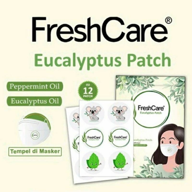 Jual FreshCare Eucalyptus Patch (1 Sachet Isi 12 Patch) | Shopee Indonesia