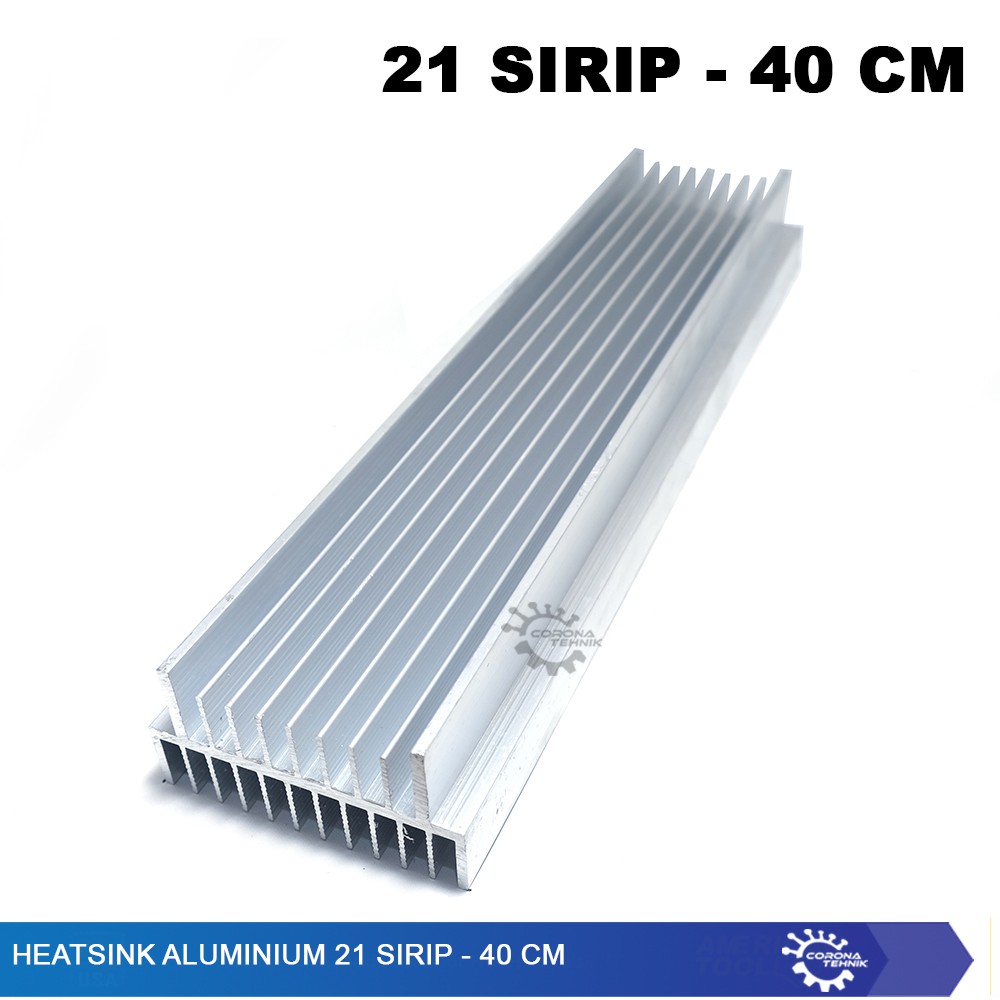 Jual Heatsink Aluminium 21 Sirip - 40 cm | Shopee Indonesia