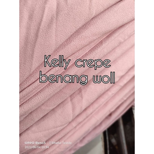 Jual Kain Kiloan Murah Kain Kelly Crepe Harga 1 Kg Kain Shopee