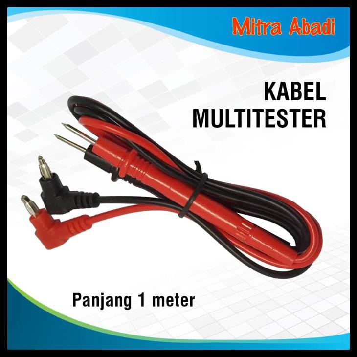 Jual KABEL MULTITESTER / AVOMETER PANJANG 1 METER STANDARD QUALITY ...