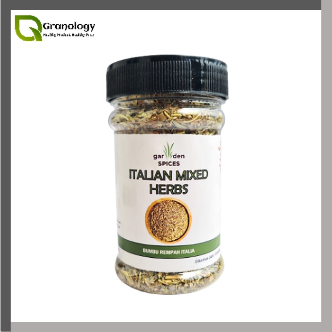 Jual Garden Spices Bumbu Kemasan Botol - Rempah Italia (30 gram ...