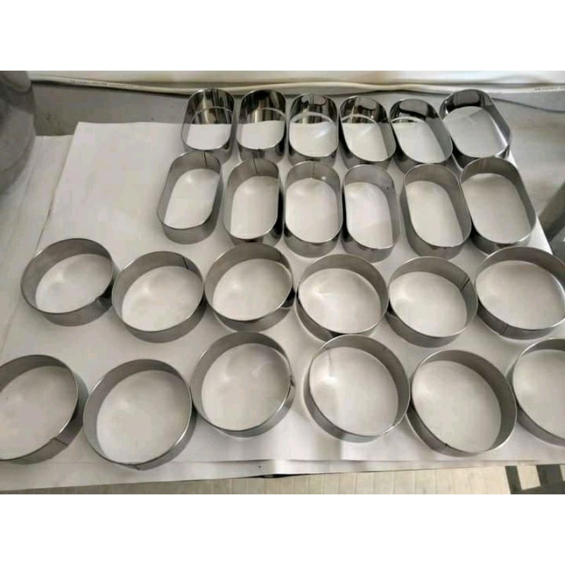 Jual Ring Roti Oval Bulat Stainless 1pcs Shopee Indonesia