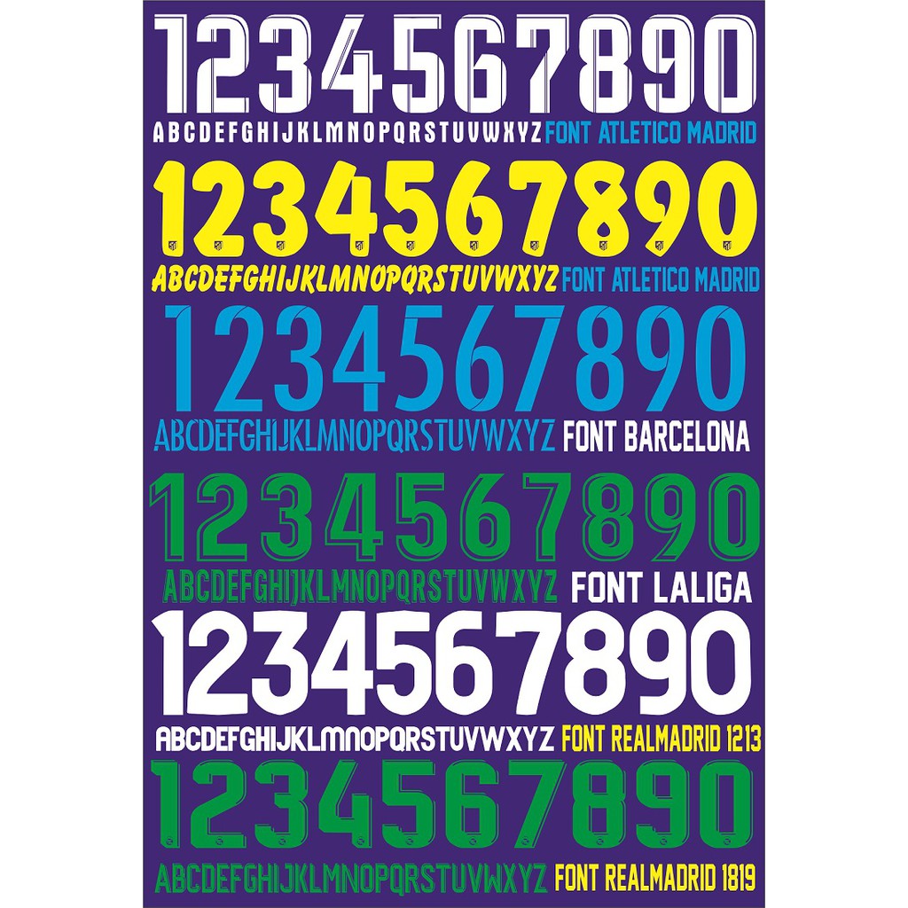 Jual Pasang Nameset Nama dan Nomor Press Polyflex | Shopee Indonesia