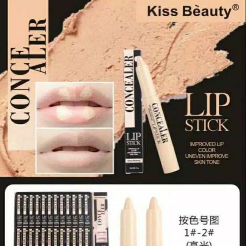 Jual LIPSTICK CONCEALER KISS BEAUTY Shopee Indonesia