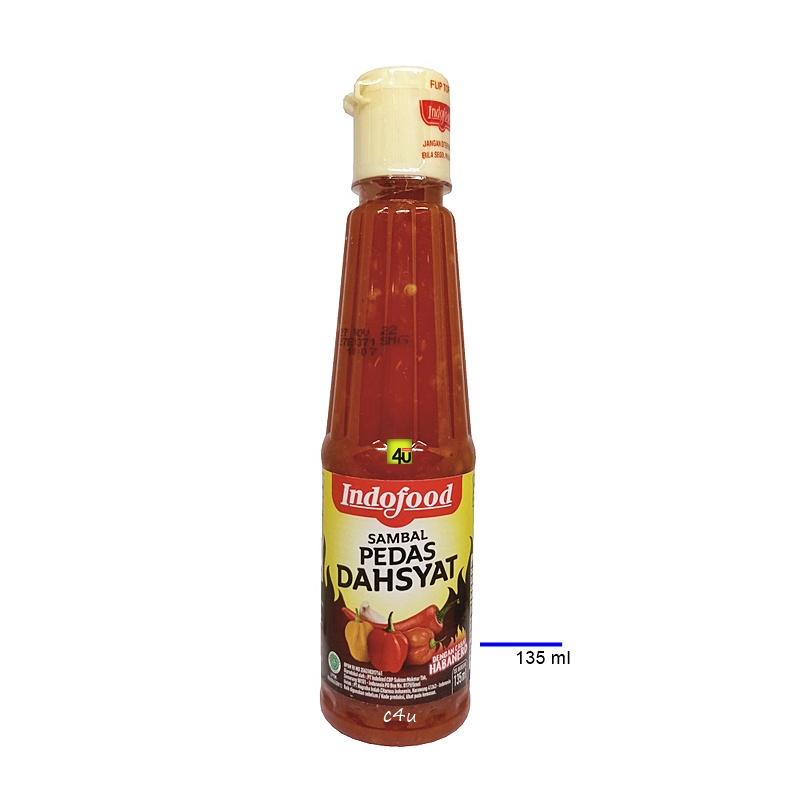 Jual Indofood Saus Sambal Botol Kecil 135ml Shopee Indonesia