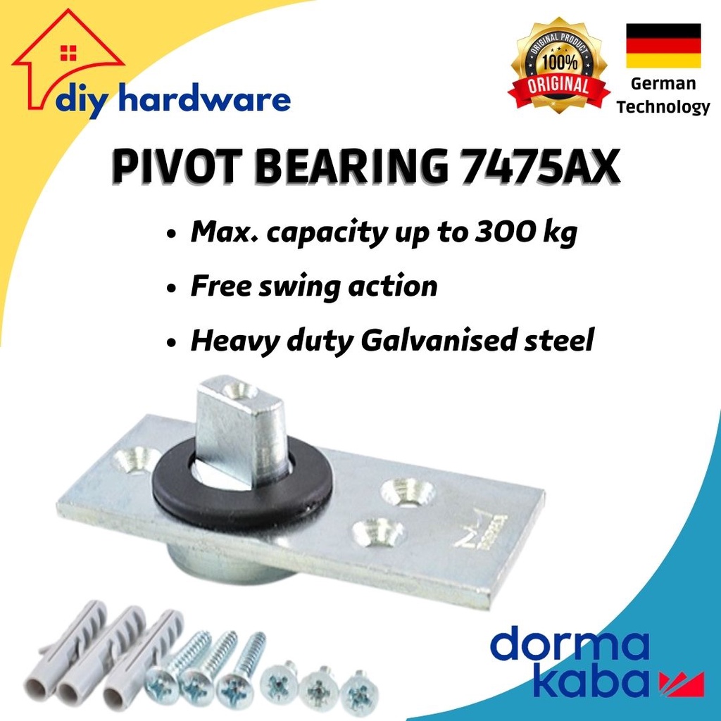 Jual Dorma Pivot Bearing 7475AX Dormakaba 7475 Heavy Duty | Shopee ...