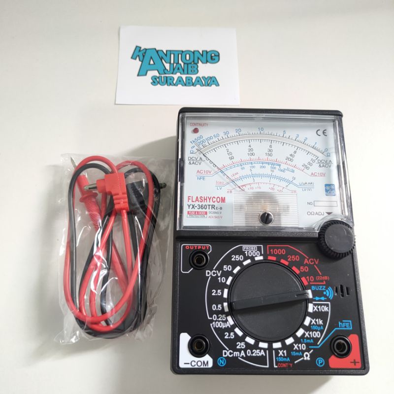 Jual Multitester Analog Flashycom Yx Tr Avometer Analog Besar Flashycom Multimeter Analog