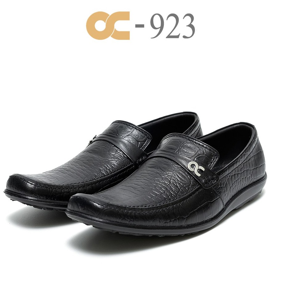 Jual Sepatu Model Pansus Pria Kulit Asli OC 923 Odon Cibaduyut Casual