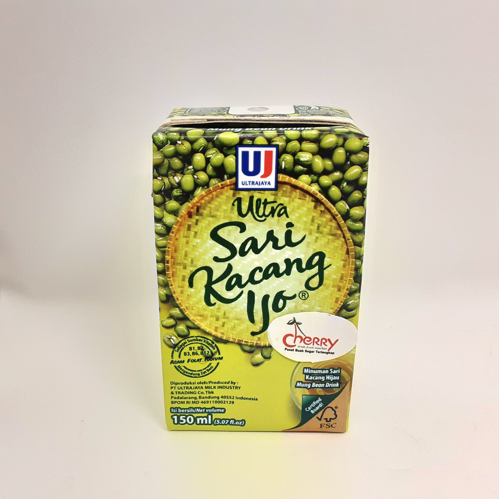 Jual MINUMAN KEMASAN ULTRA SARI KACANG HIJAU 150 ML | Shopee Indonesia