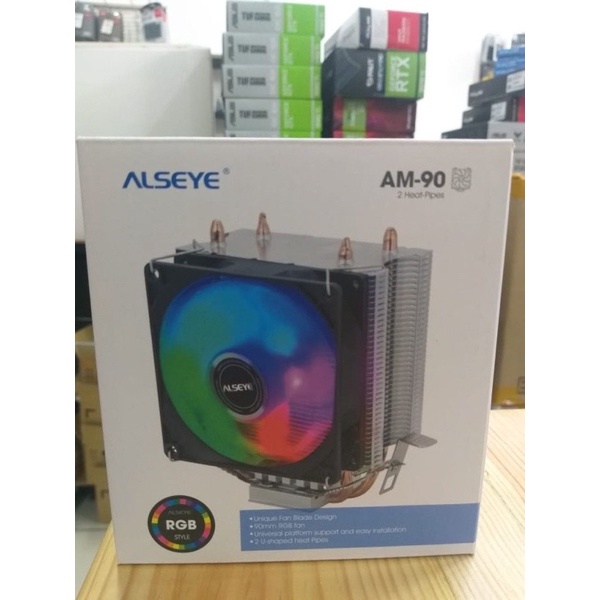 Jual FAN PROCESSOR ALSEYE AM 90 2 PIPA FOR INTEL/AMD | Shopee Indonesia