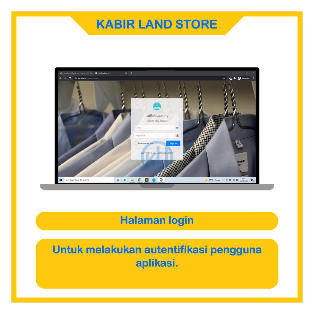 Jual Source Code Aplikasi Manajemen Laundry Berbasis Web Codeigniter 3 Shopee Indonesia 0615
