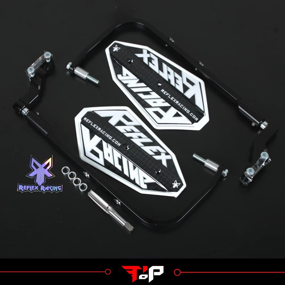 Jual REFLEX RACING RECURVE HANDGUARD WHITE BLACK TREADED INSERT KIT ...