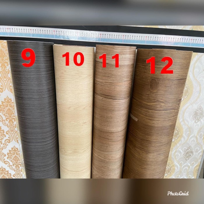 Jual STICKERWALL STIKER KAYU/STICKER MOTIF KAYU /STIKER MOTIF HPL