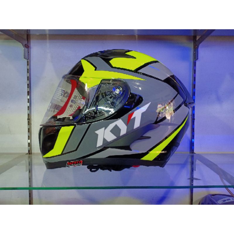 Jual Kyt Helm Falcon Fr Raid Black Fuxia Yellow Fluo Kyt Original Termurah Shopee Indonesia