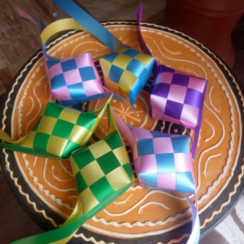 Jual Ketupat Pita Jepang Hiasan Per Lusin Shopee Indonesia