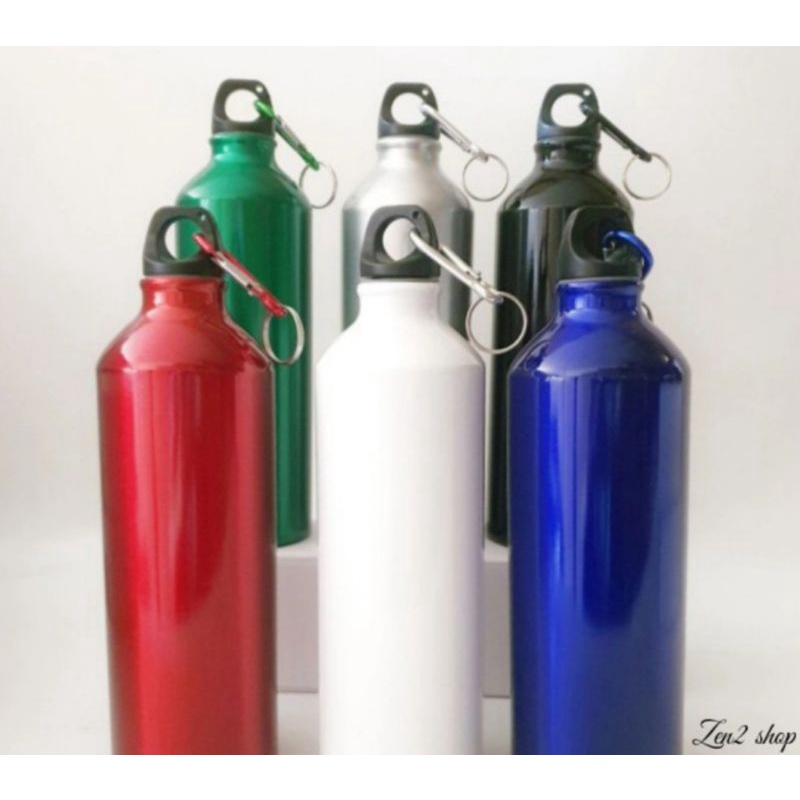 Jual Botol Sport 750ml / Tumbler Sport Bahan Aluminium Polos | Shopee ...