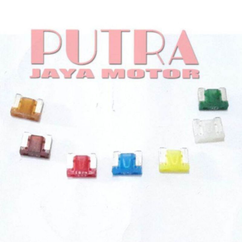 Jual ORIGINAL SEKRING SKRING FUSE MICRO TANCAP DX 7.5A 10A 15A 20A 25A ...