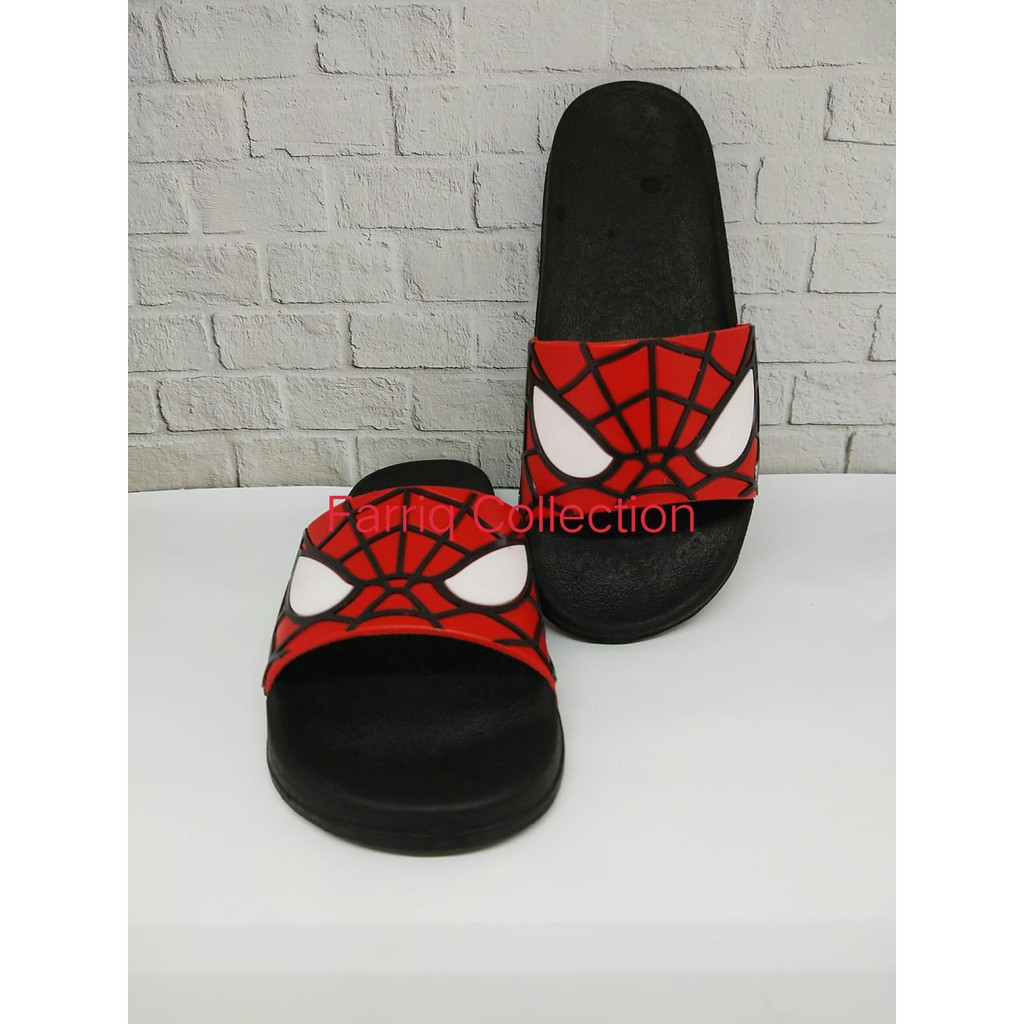 Jual Sandal Slide Terbaru Spiderman Anak Remaja Dus Shopee Indonesia