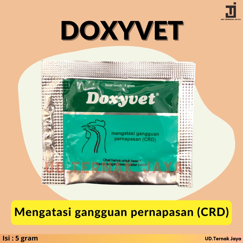 Jual Doxyvet 5 Gram Obat Ayam Antibiotik Untuk Mengatasi Gangguan Pernapasan Crd Shopee 9853