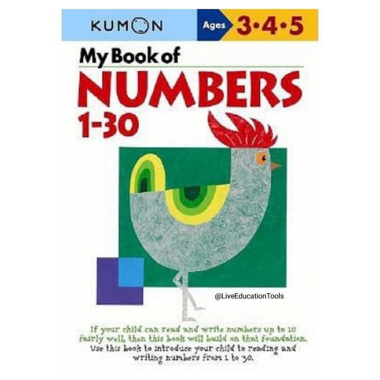 Jual K*MON MY BOOK OF NUMBERS 1-30 ( Ages 3-4-5 ) | Shopee Indonesia
