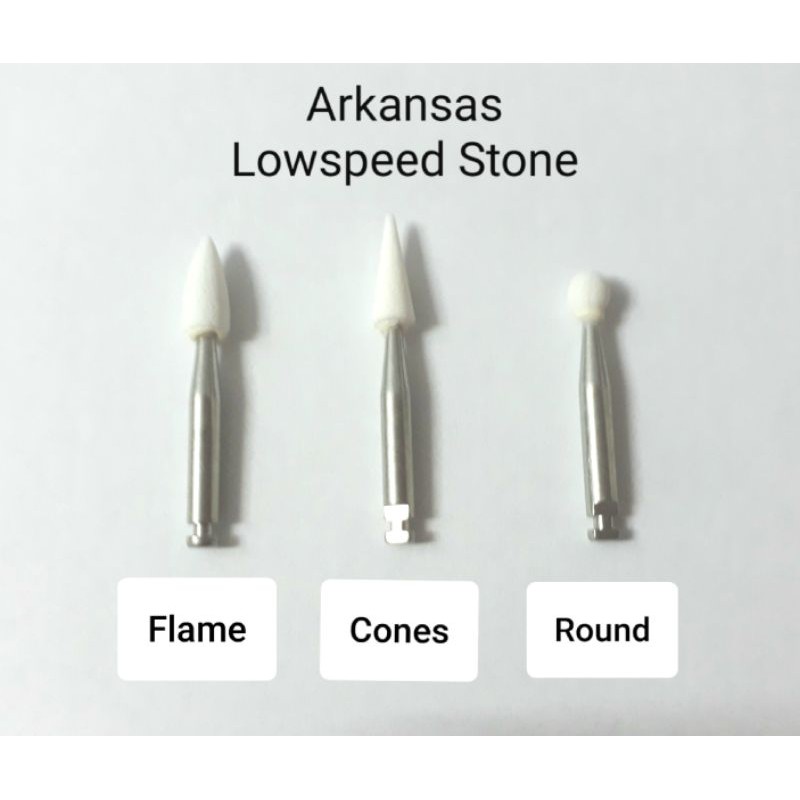 Jual Arkansas White Stone Lowspeed/ Dental Bur Poles Putih/ Alpin Bur ...