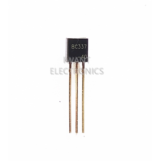 Jual BC337 BC337-40 AMPLIFIER TRANSISTOR NPN | Shopee Indonesia