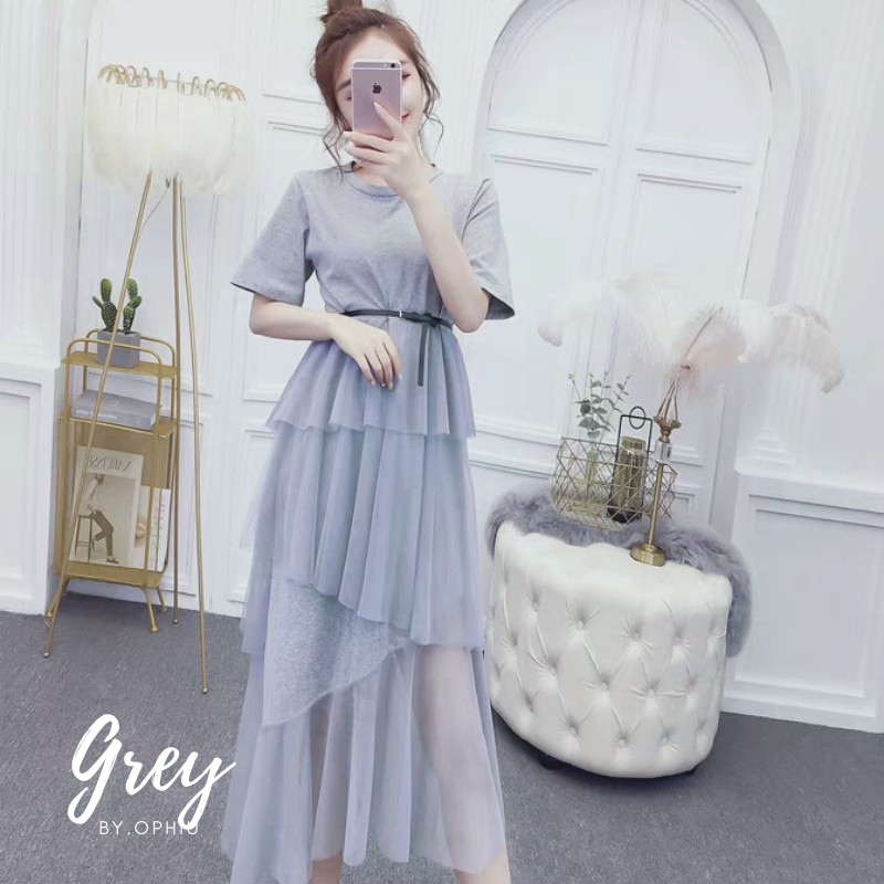 Jual EUNJI LONG DRESS KOREA IMPORT MURAH Shopee Indonesia