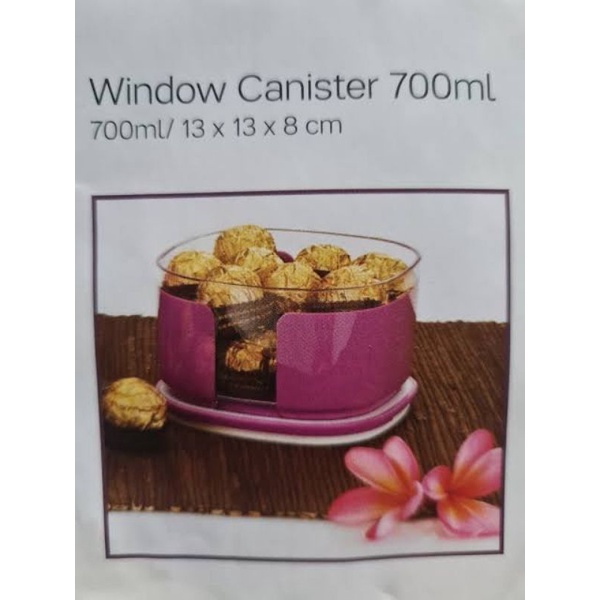 Jual Tupperware Window Canister | Shopee Indonesia