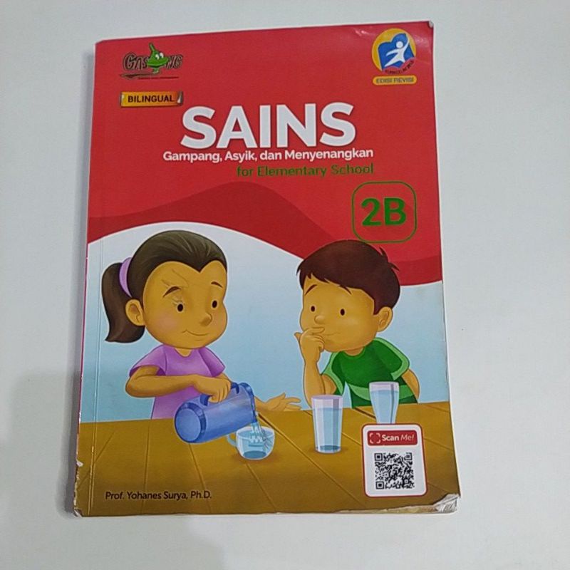 Jual Buku Bekas Sains Gasing 2a 2b 3a 3b Bilingual Shopee Indonesia