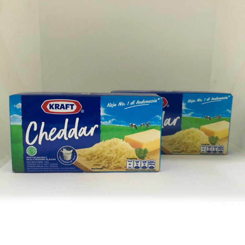 Jual Keju Kraft Cheddar 165gr | Shopee Indonesia