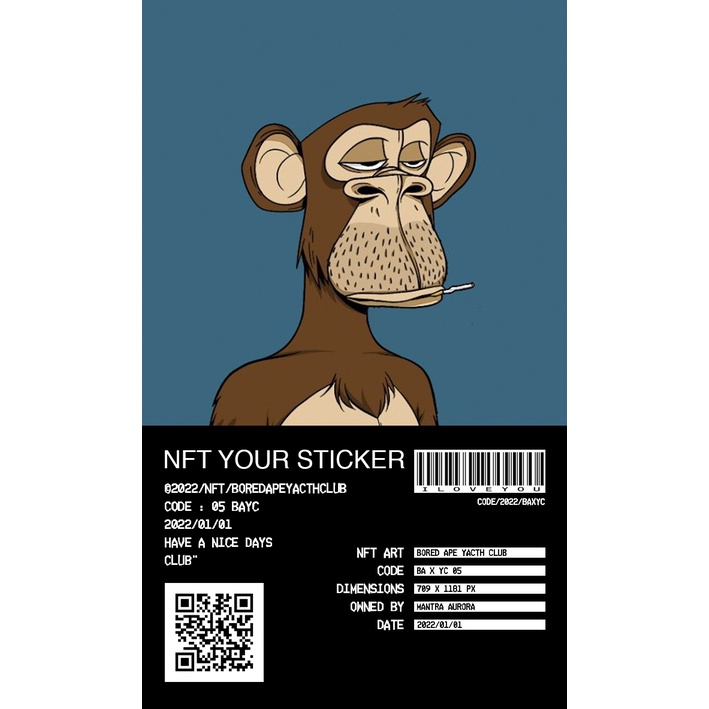 Jual (NFT) STICKER NFT | STICKER CASE | STIKER HYPEBEAST | STICKER ...