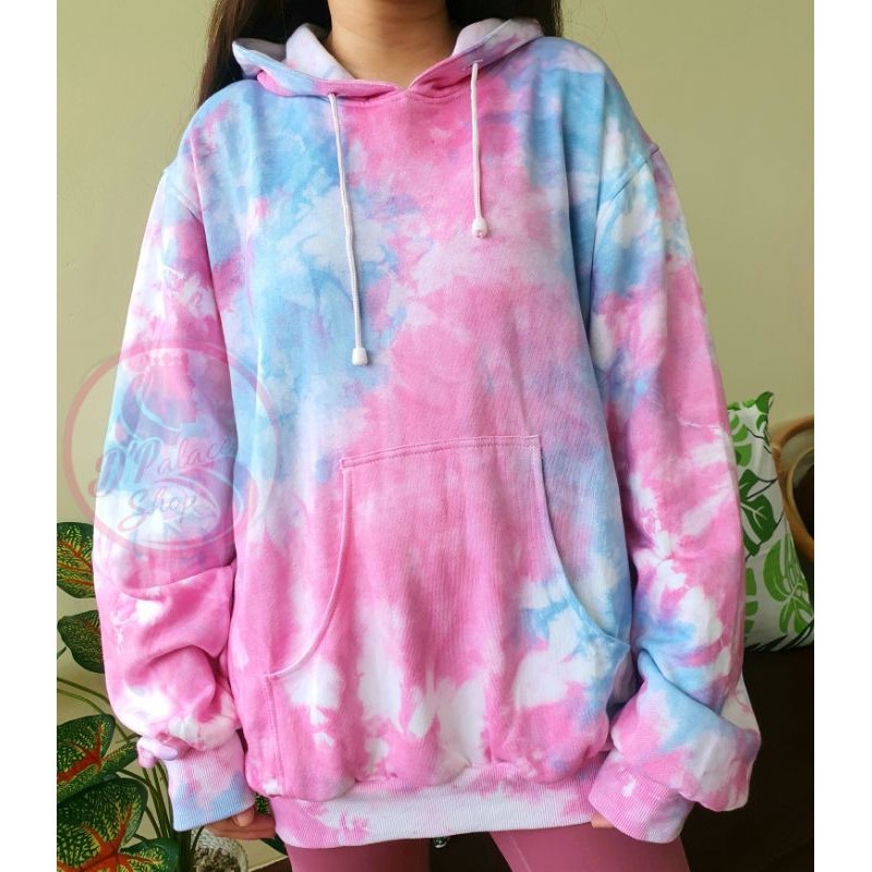 Sweater tie dye outlet shopee