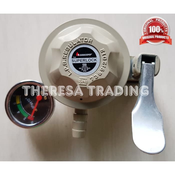 Jual Regulator Gas Lpg Sni Superlock Kekuatan Kunci X Mudah