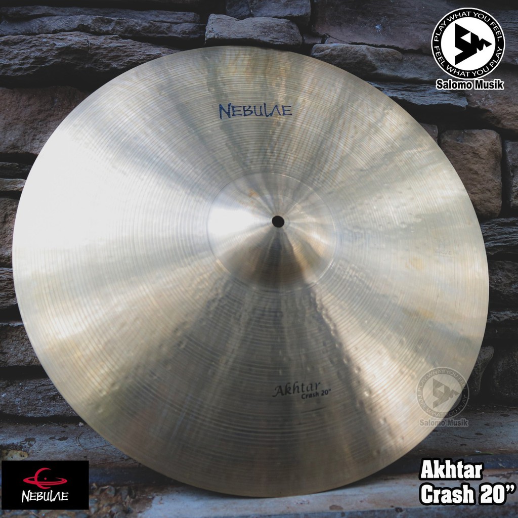 Jual Cymbal Nebulae Akhtar Crash 20 Shopee Indonesia 