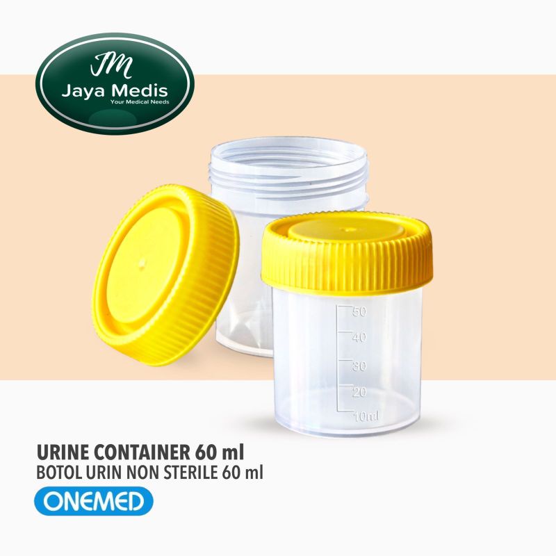 Jual Wadah Sampel Urine - Urine Container Non Steril - 60 ml | Shopee ...
