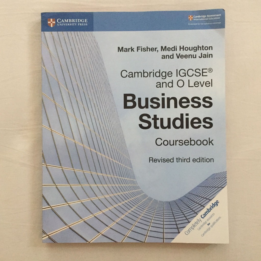 Jual Cambridge IGCSE & O Level Business Studies Coursebook (Rev 3E ...