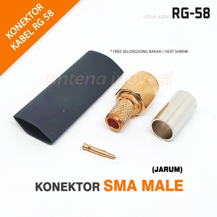 100pcs Metal Crimp Sleeve Ferrules – Pleated Tube Pipe Fits RG58 & LMR195 Coax Cable Connectors