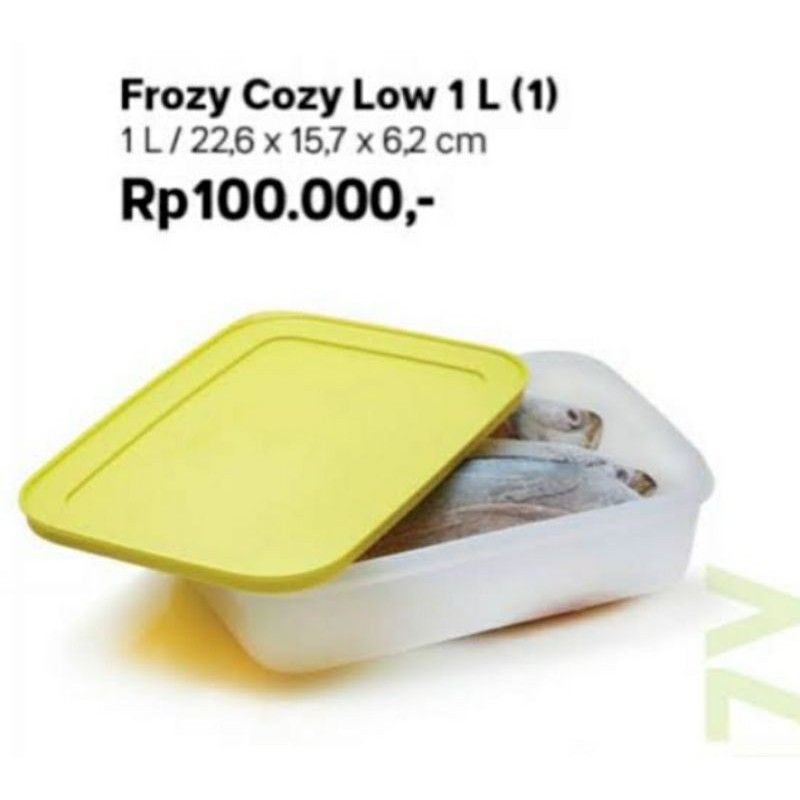 Jual Tupperware Frozy Cozy Low | Shopee Indonesia