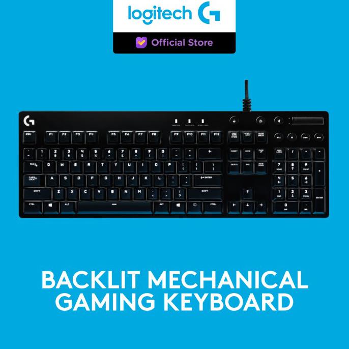 Jual Logitech G610 Orion Blue Backlit Mechanical Gaming Keyboard