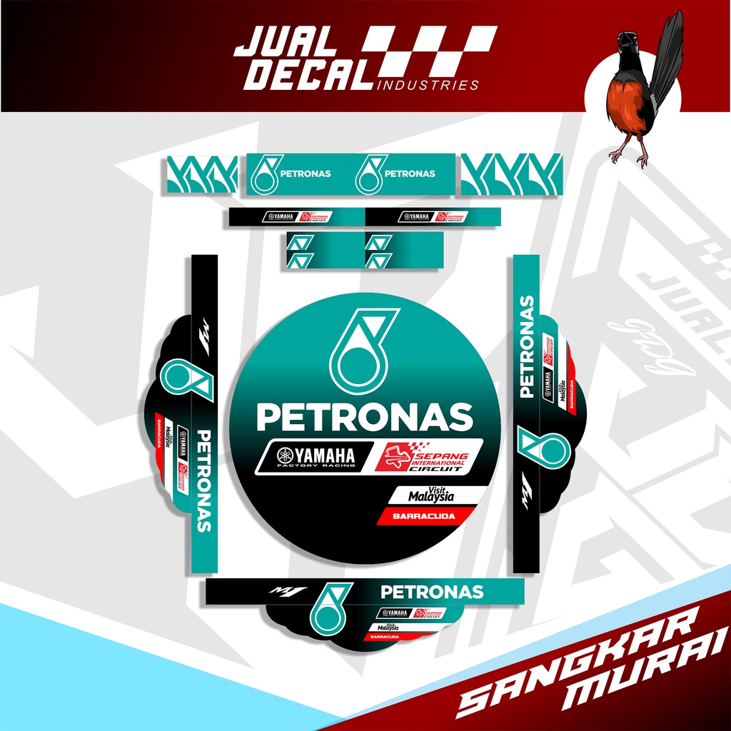 Jual Stiker Decal Tebok Murai Batu Petronas Variasi Sangkar Kandang