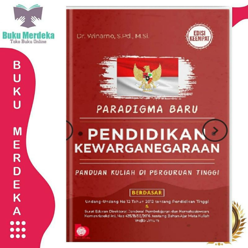 Jual Buku Paradigma Baru Pendidikan Kewarganegaraan Panduan Kuliah Di ...