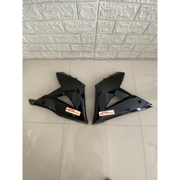 Jual Fairing bawah ninja rr new hitam polos original | Shopee Indonesia