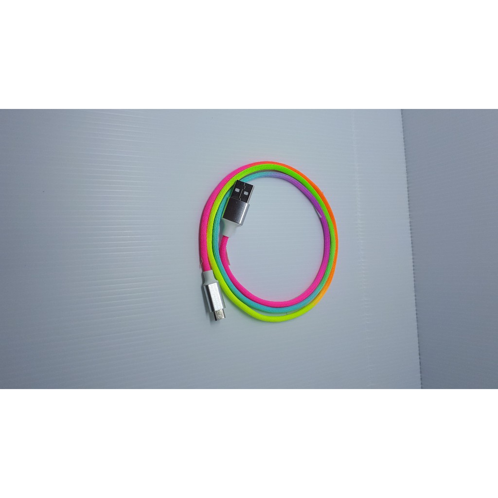 Jual KABEL DATA RAINBOW | Shopee Indonesia