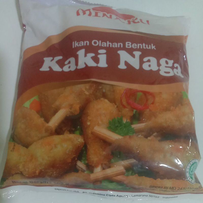 Jual Kaki Naga Minaku Gr Ikan Olahan Bentuk Kaki Naga Shopee Indonesia