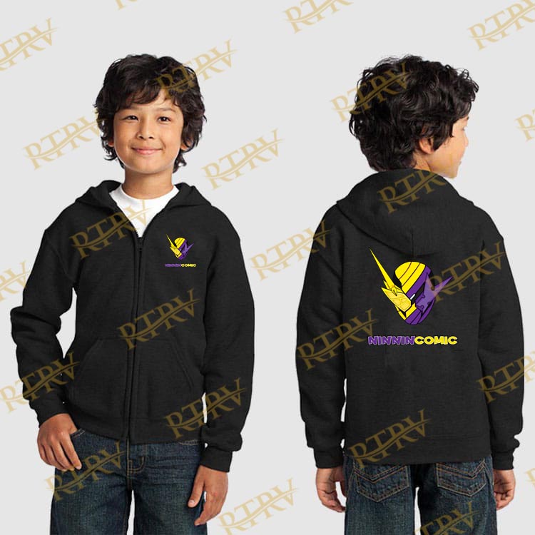 Jual Jaket Sweater Zipper Anak Anak Kamen Rider Build Ninnin Comic ...