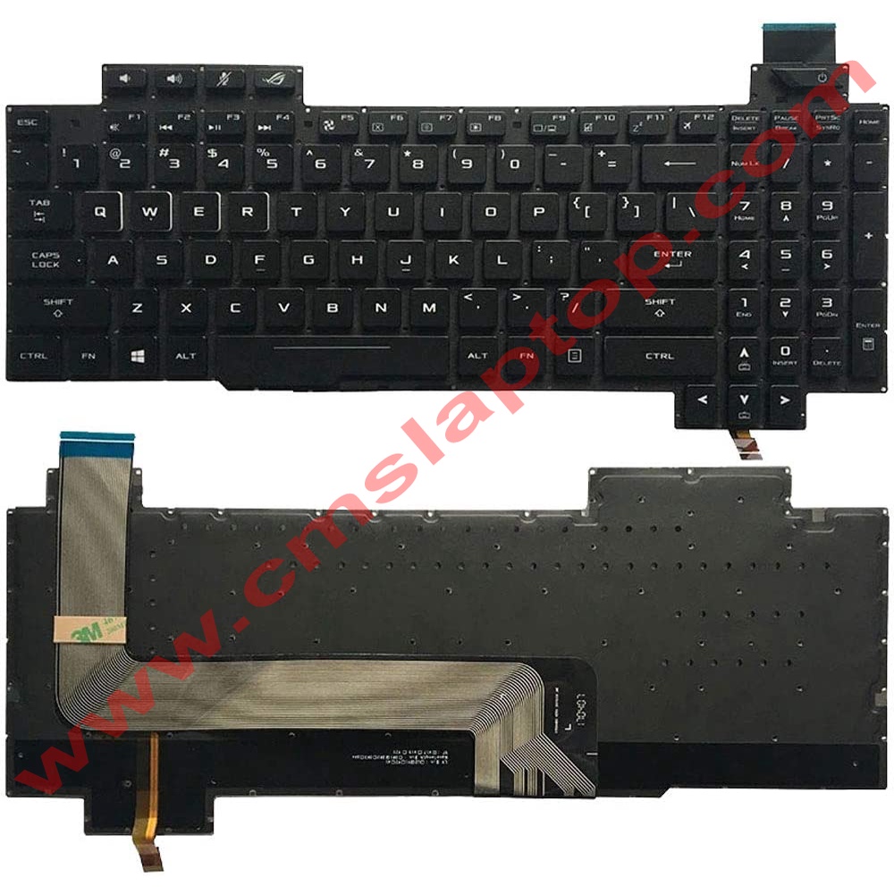 Jual KEYBOARD ASUS ROG STRIX GL503 GL503V GL503VD GL503VS BACKLITE ...