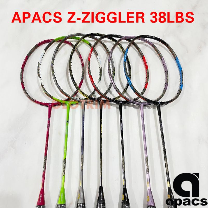 Jual Raket Badminton Apacs Z Ziggler 38lbs ZZiggler Original Shopee