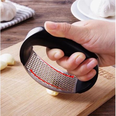 Jual Alat Penggerus Bawang Putih Stainless Gagang Hitam – Peras Bawang ...