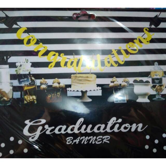 Jual Banner Congratulation | Shopee Indonesia