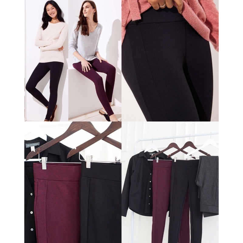 Loft seamed clearance ponte leggings